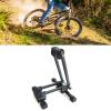 Xcello Foldable Bike Stand Portable Double Pole Bike Plug in Parking Rack Mountain Road Bike Support Strong Bearing Capacity view 3