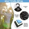 GEYGIE It Takes A Lot of Ball to Golf Like Printed Microfiber Golf Towel, Funny Golf Towel Gifts and Golf Accessories for Men Women Dad Mom Grandpa, Fathers Day Birthday Gift for Golf Lover view 3
