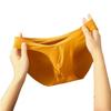 Ice Silk Men Short Briefs Sexy Pounch Underwear Fitness Sport Underpants (US, Numeric, 25, 29, Regular, Regular, golden) view 1