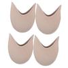 Mobestech 2pairs Ballet Toe Protectors Elastic Gel Forefoot Covers for Dance Gymnastics and Belly Dance Soft and Flexible Design for Comfort and Pressure Relief view 1