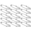 VBESTLIFE Tuna Clips, 15 Pack Stainless Steel Longline Snaps Heavy Duty Fishing Clips for Tuna Shark Long Line Fishing Terminal Tackle view 1