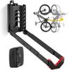 monTEK Swivel Bike Wall Mount, No Heavy Lifting Required Bike Wall Mount, Bike Hangers for Garage, Space-Saving Bike Rack Garage, Easy to Load and Unload, Bike Hanger Can Hold Up to 77 lbs view 1