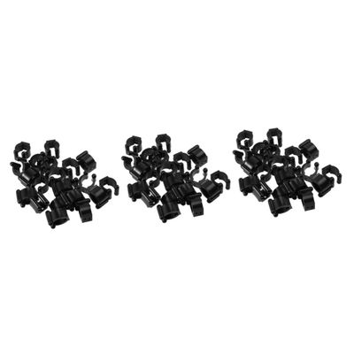 BESPORTBLE 36pcs Plastic Fishing Rod Holders Compact Storage Racks for Easy Organization Pole Clips for Fishing Tools Lightweight and Simple Installation