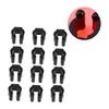 BESPORTBLE 36pcs Plastic Fishing Rod Holders Compact Storage Racks for Easy Organization Pole Clips for Fishing Tools Lightweight and Simple Installation view 4