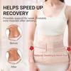 Trendyline Postpartum Belly Band Wrap: Abdominal Binder Post Surgery Postpartum Belly Wrap Post Partum Binder - C Section Recovery Support Belt Postpartum Girdle Stomach Hysterectomy Belly Band view 4