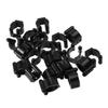 BESPORTBLE 40pcs Fishing Rod Holder Clamp Plastic Club Clip Pole Storage Rack Fishing Rod Rack Mounting view 2