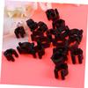BESPORTBLE 40pcs Fishing Rod Holder Clamp Plastic Club Clip Pole Storage Rack Fishing Rod Rack Mounting view 3