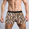 HANZSPROUT English Bulldog Boxers for Men - Dog Lover Mens Underwear Boxer Briefs Underwear 1 Size XL view 2