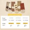 Bearbay Baby Socks 6 Pairs - Non-Slip Gripper for Toddlers, Infants & Kids, Soft Cotton Crew Socks for Boys & Girls view 3