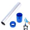 Bibabala Bike Front Fork Crown Race Install Tool Kit, Bicycle Fork Nut Setting Installer, Aluminum Alloy Bicycle Front Fork Setter Driver Kit for 28.6mm 1.5in 1.25in Bicycle Front Fork(3 Pcs) view 1