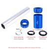 Bibabala Bike Front Fork Crown Race Install Tool Kit, Bicycle Fork Nut Setting Installer, Aluminum Alloy Bicycle Front Fork Setter Driver Kit for 28.6mm 1.5in 1.25in Bicycle Front Fork(3 Pcs) view 3