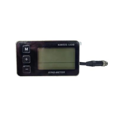 NULKOMMA KM5S-LCD Electric Bicycle LCD Display Meter 36V 48V Electric Bike Computer Waterproof 5-pin Connector Control Panel for Ebike Scooter