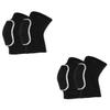 Healvian 4pcs Soft Elastic Knee Guards for Dance and Sports Collision Knee Support Pads for Adults and Boy Girl Comfortable Protective Braces for Volleyball Roller Skating view 1