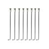 10 Gauge 304 Stainless Steel Electric Bicycle Spokes and Nipples 10G Silver Color E-Bike Spokes of Bag of 36 PCS Dia. About 3.2MM (170MM) view 2