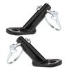 Yardwe 2pcs Bike Trailer Coupler Hitch Iron Attachment for Connecting and Pet Trailers Easy to Install Cycling Adapter Travel view 1