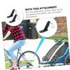 Yardwe 2pcs Bike Trailer Coupler Hitch Iron Attachment for Connecting and Pet Trailers Easy to Install Cycling Adapter Travel view 4