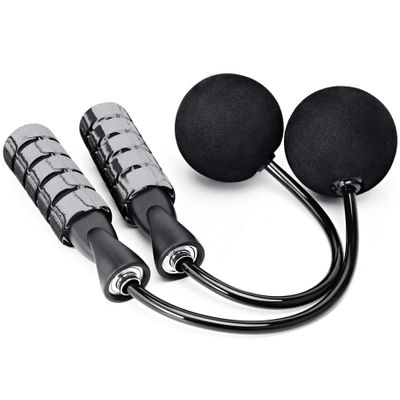 1Pair Jump Rope, Training Ropeless Skipping Rope for Fitness, Adjustable Weighted Cordless Jump Rope for Men Women Kids