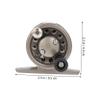 Yardwe Fishing Reels Accessories 40mm Plastic Fishing Wheel Portable Strong Spooler for Levels view 3