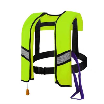 GDLHY Adult Kayak Vest High Buoyancy Swim Vest Manual Inflatable Women's Men's Adjustable Safety Jacket Swimming Fishing Outdoor Water Sports(D)