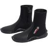 Skyone Neoprene Dive Boots Men Women, Surf Booties Scuba Diving Boots 5MM, Wetsuit Booties Scuba Shoes with Anti-Slip Premium Rubber Sole for Sailing Snorkeling Boating (Black, Mens 5 / Womens 6) view 1