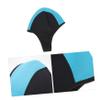 Yardwe 2pcs Neoprene Scuba Diving Bathing Hat Swimming Cap Comfortable Flexible Rubber Design for Sports Unisex view 4