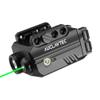 AUCLAYTEC Pistol Light Laser Combo with USB-C Charging, 500 Lumen Green Beam Sight Tactical Flashlight for Subcompact Compact Pistol and Picatinny Rail view 1
