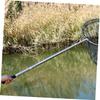 Kisangel Portable Stainless Steel Fishing Net Support Rod for Crawfish Lobster and Shrimp Traps Durable Collapsible Easy to Carry and Store view 3