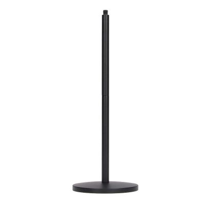 XHTLLO Lantern Stand, Collapsible 4 Sections Camping Lamp Stand, Aluminum Alloy 1/4 inch Threaded Camping Lantern Stand with Base, for Camping Fishing Picnic BBQ Outdoor Activities