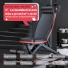 Adjustable Gym Weight Bench, Foldable Gym Workout Bench for Full Body Workout, 550 lbs Capacity, Fitness Crunches Gym Bench Strength Training Flat Incline Bench, Home and Commercial Weight Bench | Adj view 2
