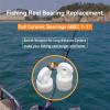 2PCS Full Ceramic Ball Bearing MR63 3x6x2.5 MM ABEC-9 Ceramic Ocean Fishing Reels Miniature Ball Bearings view 2