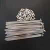 10 Gauge 304 Stainless Steel Electric Bicycle Spokes and Nipples 10G Silver Color E-Bike Spokes of Bag of 36 PCS Dia. About 3.2MM (205MM) view 3