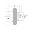 L-faster 24V36V48V 350W High Speed Hub Motor 8 inch Wheel Motor Scooter Brushless Hub Motor with Wheel Tyre Drum Brake Motor Wheel (24V) view 2