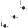 BESPORTBLE 3pcs Fishing Reel Modification Metal Crank Arm for Replacement Fishing Wheel Handle Lake River Stream Ice view 1
