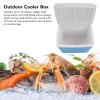 XHTLLO Cooler, Heat Preservation and Cold Preservation Design Portable Cooler, Luggage Case Design Outdoor Camping Cooler Box, for Camping Fishing BBQ Picnic 30L view 2