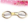 BESPORTBLE 2pcs Retractable Stainless Steel Scissors Folding Fishing Tools Mini Keychain Scissor for Camping view 2