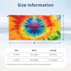 KHiry Microfiber Towel Beach Towels Tie Dye Quick Dry Towel Soft Lightweight Travel Towels Absorbent Large Easy Pack Travel Things Beach Blanket for Gym Sports Swimming, White view 2