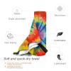 KHiry Microfiber Towel Beach Towels Tie Dye Quick Dry Towel Soft Lightweight Travel Towels Absorbent Large Easy Pack Travel Things Beach Blanket for Gym Sports Swimming, White view 4