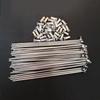10 Gauge 304 Stainless Steel Electric Bicycle Spokes and Nipples 10G Silver Color E-Bike Spokes of Bag of 36 PCS Dia. About 3.2MM (185MM) view 3