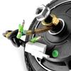 L-faster 24V36V48V 350W High Speed Hub Motor 8 inch Wheel Motor Scooter Brushless Hub Motor with Wheel Tyre Drum Brake Motor Wheel (48V) view 4