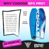 BPS 'Storm PRO' Bodyboard (Blue, 42 Inch) view 3