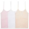 Happy Cherry Training Bras for Teens Girls Camisoles Long Bralette Bras Seamless Lightly Padded Sport Bra Wire Free 9-10 Years view 1