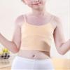 Happy Cherry Training Bras for Teens Girls Camisoles Long Bralette Bras Seamless Lightly Padded Sport Bra Wire Free 9-10 Years view 2