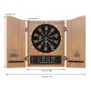 Electronic Dartboard with Digital Scoreboard 27 Games 243 Variations Large Electronic Dartboard Cabinet Electronic Dart Board 40.15 x 24.4 inches (Black) view 4