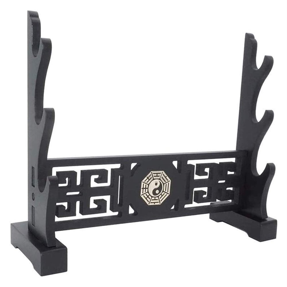 Katana Holder Sword Stand Display Sword Rack Katana Genji Japanese Samurai Blade Hollow Bracket Sword Stand Holder-Bagua Sword Stand (Size : 2 Layer) (1 Layer)