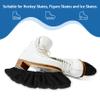 Cuayaes Ice Skate Guards,Soft Ice Skate Blade Covers, Figure Skate Guards Youth Hockey Skate Guards, Elastic Figure Skating Soakers Blades Protector Cover for Girls Boys (Black) view 4