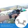 JOROBURO Hunting Slingshot, Stainless Steel High Precision Telescopic Slingshot, Front Bow Door Fishing Slingshot Toy Slingshot Catapult Accessories for Outdoor Sports(#1) view 3
