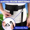 TOBWOLF 2PCS Waist Belt Soccer Ball Trainer, Adjustable Football Rebound Net, Hands-Free Football Kick Throw Solo Practice Training Aid, Soccer Bounce Back Practice Training Aid Control Skills view 4