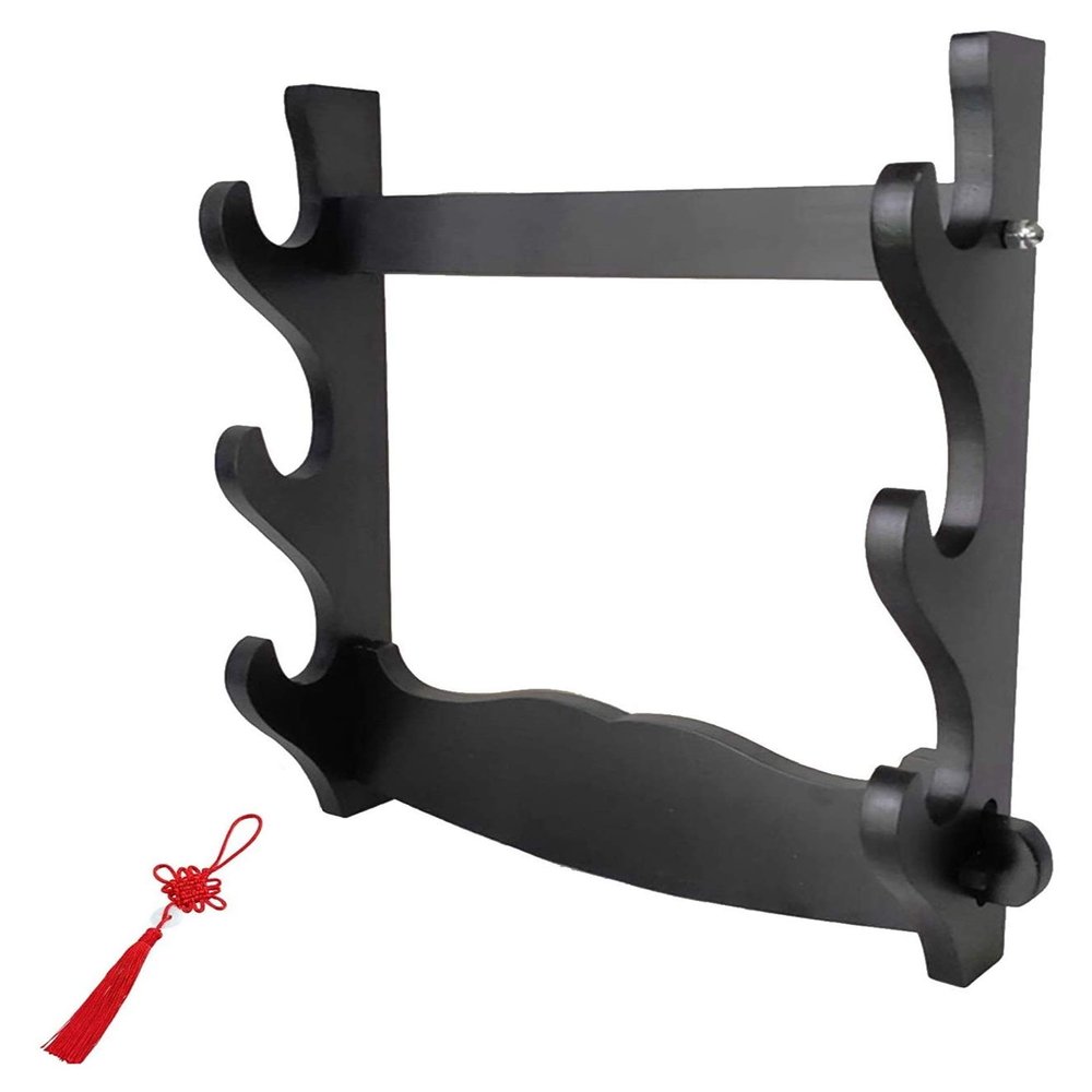Weapon Rack Katana Stand Sword Stand Holder Wall Mount Samurai Sword Display Stand Assembly Bracket Hanger for Katana Sword Stand (Size : C)