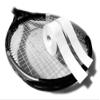 NeoPRO Tennis Racket Protection Tape, Racket Head AntiScratch Frame Guard PU TPU Sticker (30mm Wide, White, 2 Rolls (10m)) view 1