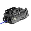 AUCLAYTEC Pistol Light Laser Combo with USB-C Charging, 500 Lumen Blue Beam Sight Tactical Flashlight for Subcompact Compact Pistol and Picatinny Rail view 1